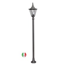 Lampione giardino in fusione
