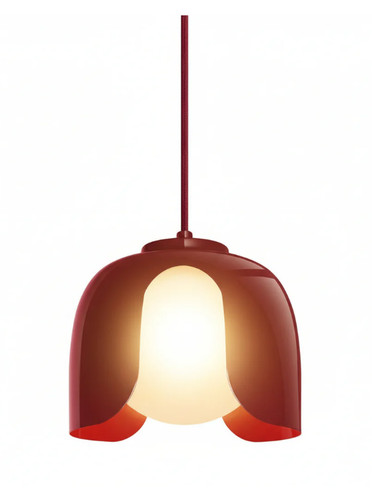 Lampadario sospensione rosso - lampadario, a