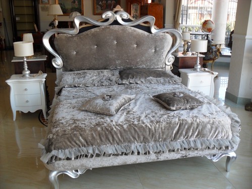 Letto matrimoniale foglia - in,