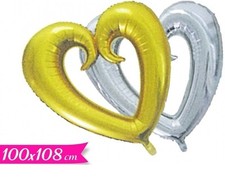 PALLONCINI MYLAR CUORE ORO