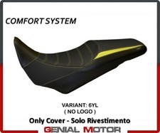 Rivestimento sella Palermo Comfort Giallo (YL)T.I. SUZUKI V-STROM 1000 2014>2019