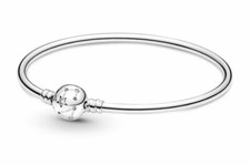 "PANDORA"AUTENTICO BRACCIALE RIGIDO COSTELLAZIONI IN PAVÈ ?✨? MISURA 21 CM !!