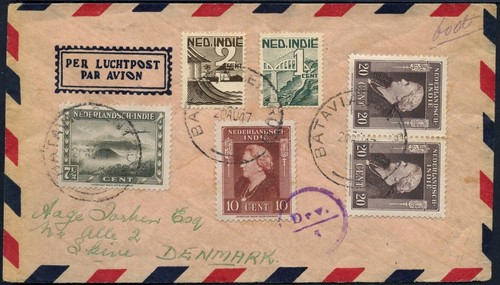 India olandese 1947 lettera