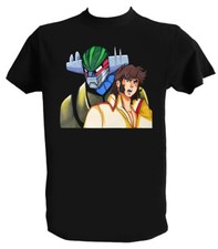 T shirt Jeeg Robot Uomo Bambino Hiroshi  Maglietta Cartoni Animati Anni 80