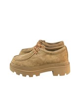 Blauer mocassini cammello con