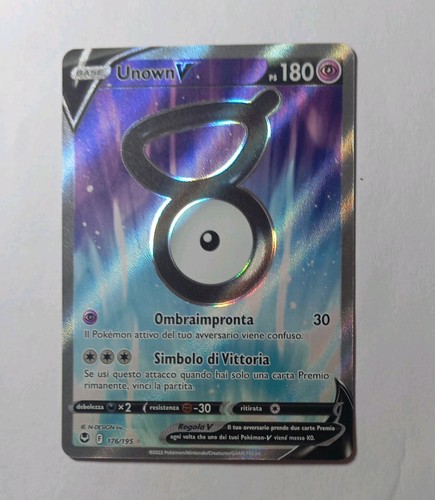 Carte pokémon unown v - carte,