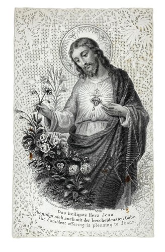 Immaginetta sacra primi 900 - sacra,