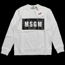 Felpa uomo MSGM stampa box