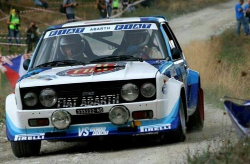 Fiat 131 abarth - rally, mitica