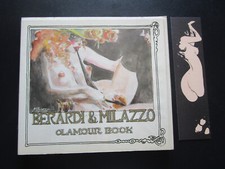 BERARDI & MILAZZO GLAMOUR BOOK COPIA 425/1000 COL RARO SEGNALIBRO 1985 !!