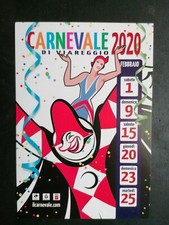  BELLA CARTOLINA  VIAREGGIO CARNEVALE  2020