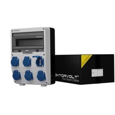 Distributore di corrente Doktorvolt TD 6x230V con combinazione di prese Mennekes
