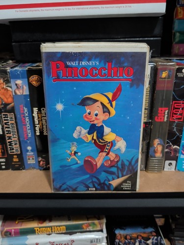 Walt disney pinocchio vhs - walt,