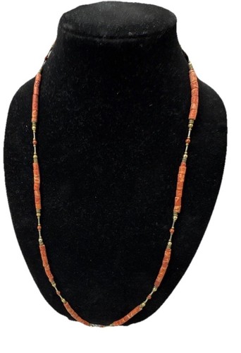 Collana vintage corallo - , rosso