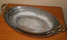 Set casseruola ovale in rame 3