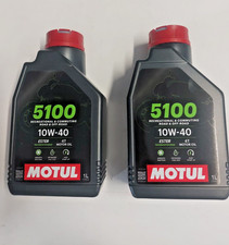 MOTUL 5100 10W-40 4T OLIO MOTORE SEMISINTETICO 2 L MOTO SCOOTER API SP JASO MA2