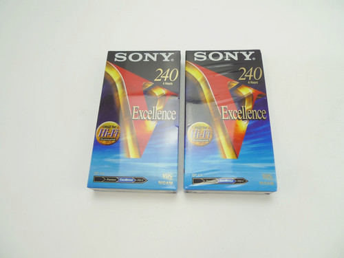 Videocassette vhs sony - videocassette,