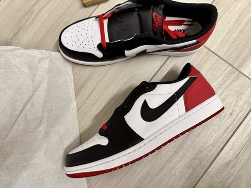 Air jordan low bred toe - 1,