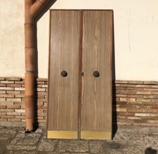 Porta portone due ante di - porta, a