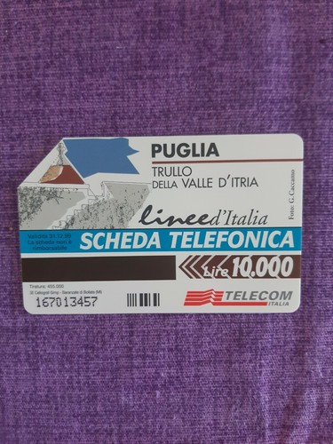 Scheda telefonica rara - telefonica,