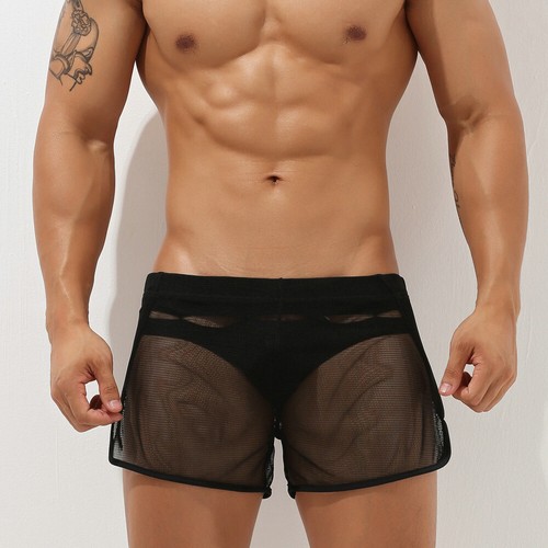 Boxer uomo trasparente maglia