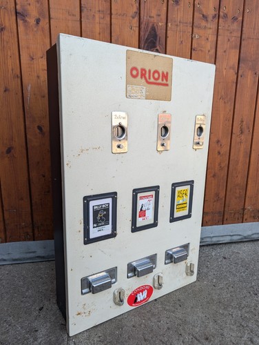 Vintage kondomautomat - in,