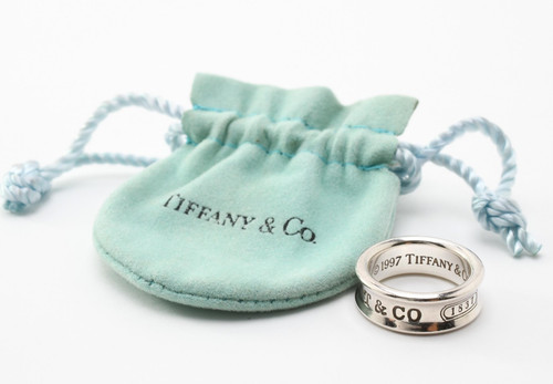 Anello tiffany 1837 argento - anello,