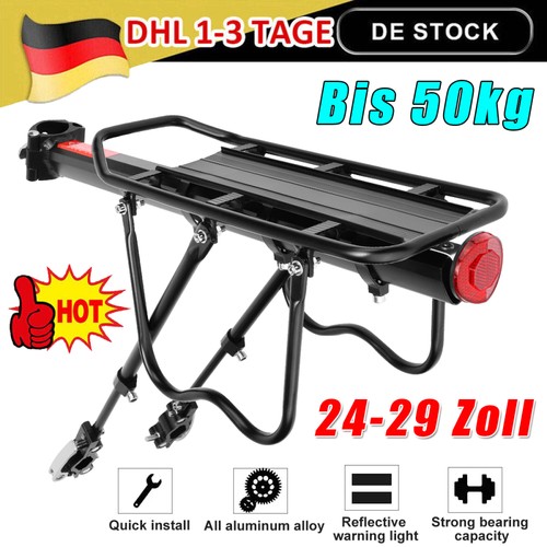 Portapacchi posteriore bici