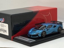 1:43 BBR Ferrari SF90 XX Stradale blu opaco BBRC285ST limited 24/30 IMBALLO ORIGINALE