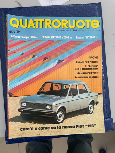 Rivista quattroruote giugno - rivista,