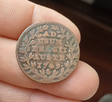 BELGIO PAESI BASSI AUSTRIA 2 LIARDS 1749 MARIA TERESA MONETA BB