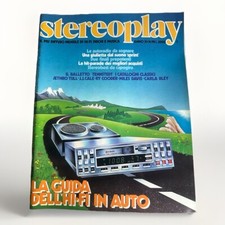 RIVISTA STEREOPLAY 1981 ANNO XI NUMERO 98