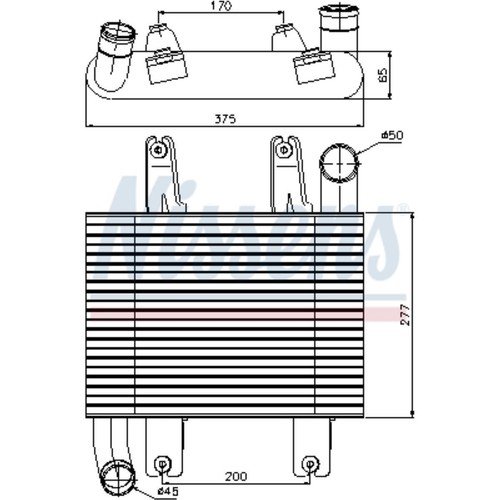 Intercooler aria alluminio - intercooler,