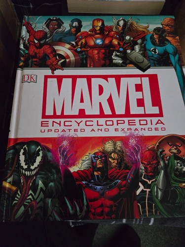 Marvel encyclopedia book - marvel,