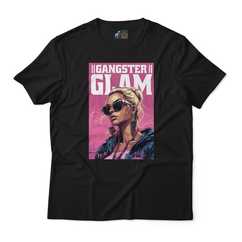 Shirt gangster glam - t-shirt, graphic