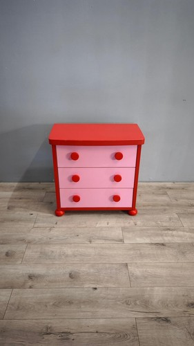 80905 cassettiera rosa - 80905,