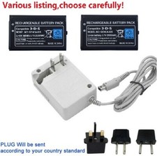 Batteria ricaricabile o adattatore per controller Nintendo Wii U Pro WUP-005 CTR-003