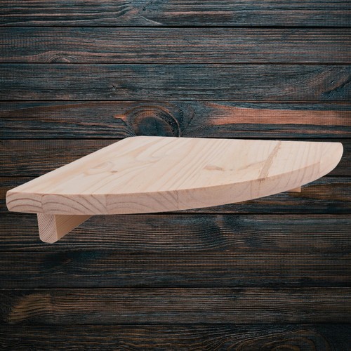 Mensola angolare legno - angolare, in