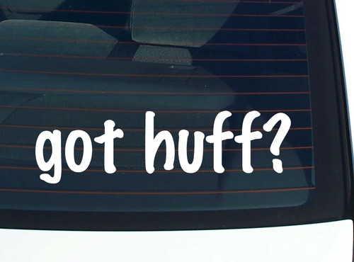 Got huff adesivo decalcomania - got,