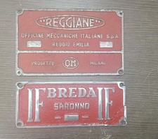 targa fs Ferrovie Dello Stato