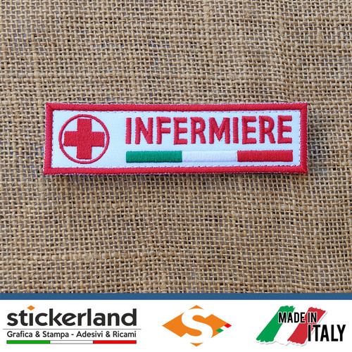 Toppa patch croce rossa - toppa,
