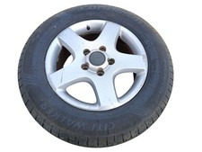 7L6601025B 1 CERCHIO IN LEGA DA 17 CON GOMMA 5 FORI VW TOUAREG (20022007) USURA