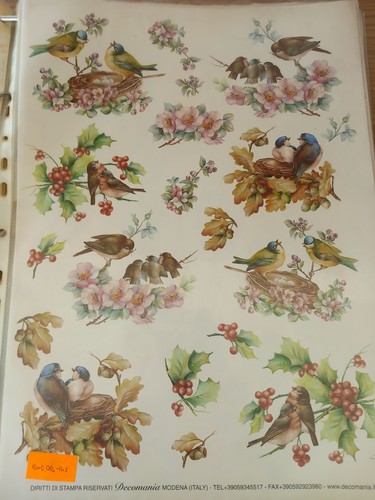 Carta decoupage - carta, da