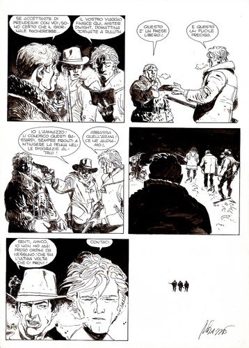 Ivo milazzo tavola originale - -,