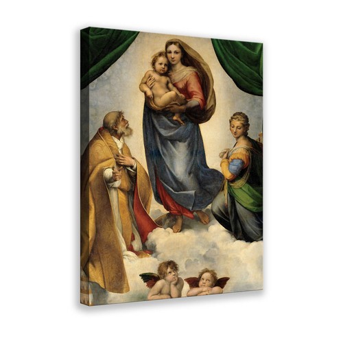 Riproduzione tela madonna - riproduzione, su