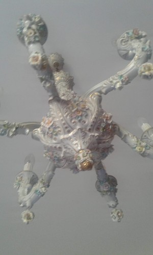 Lampadario capodimonte - lampadario,