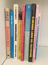 Lotto blocco stock libri vari mercatini narrativa uni saggi palestra train job