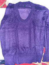 Maglioncino Maglione Benetton Tg viola