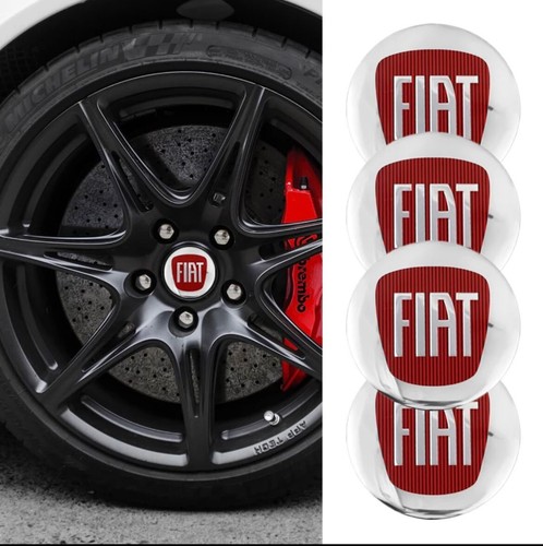 Adesivi coprimozzo fiat - adesivi,