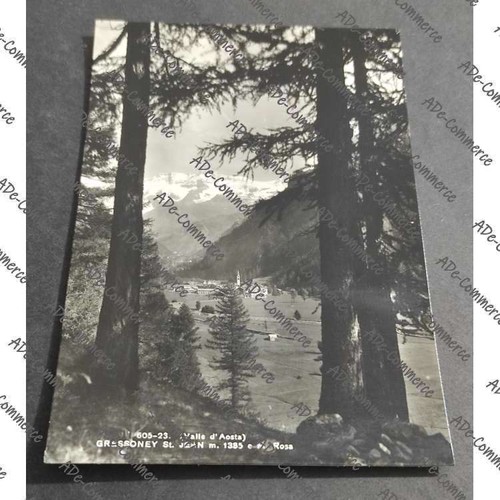Cartolina gressoney jean e - st.,